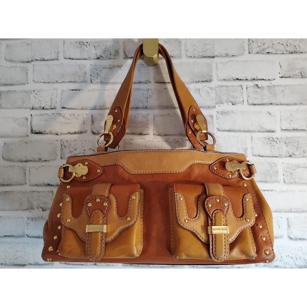 Michael Kors Two Toned Leather Women's Handbag Purse